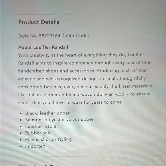 Loeffler Randall Leonie Coral Ballet Flat - Picture 11 of 11